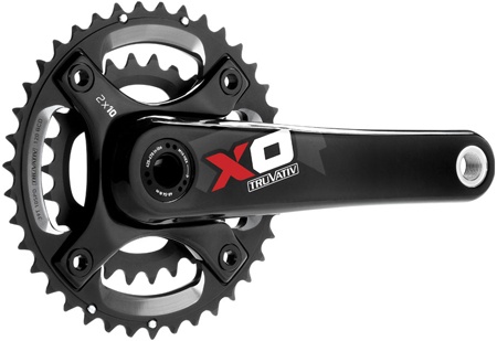 picture Crankstel Truvativ X0 GXP 10 Speed  28/42 Red
