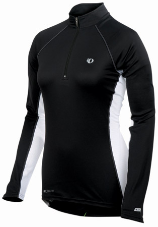 Pearl Izumi : Long Sleeve Zwart/Wit Dames 