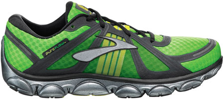 Pure Flow Earth Green Heren Running Schoen