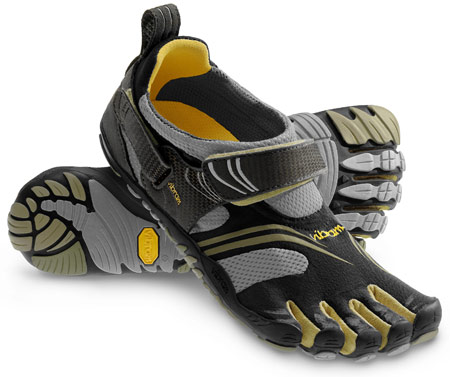 Fivefingers Komodosport Black/Gold/Grey Dames Trainingsschoen