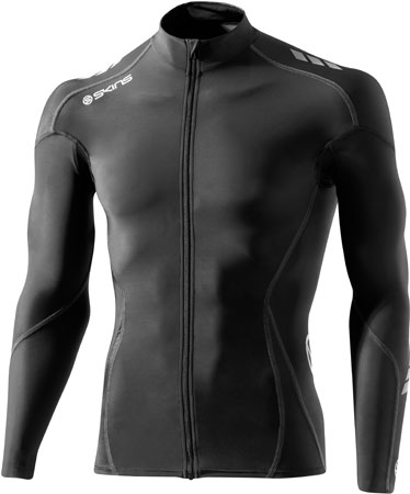 C400 Compression Jersey Long Sleeve Heren Zwart