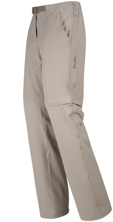 LD Damaz Zip Off Broek Dames Beige