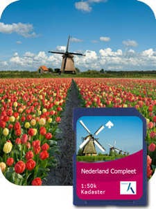 Satmap Topo Nederland Compleet Active 10 Plus Serie
