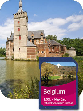 Topo Belgie Vlaanderen Brussel Active 10 Plus Serie