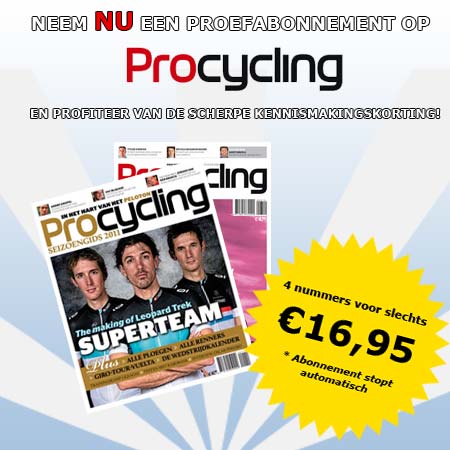 Magazine: Procycling - Proefabonnement 4 Nummers