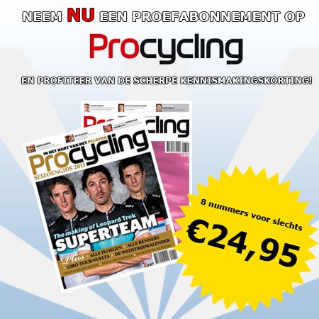 Magazine: Procycling - Proefabonnement 8 Nummers