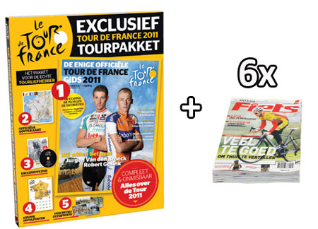 Magazine Fiets Proefabonnement 6 Nummers inclusief tourpakket