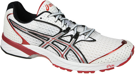 Gel Ds Racer 8 White lightning red