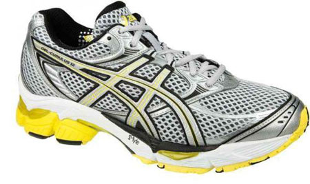 Asics : Gel Cumulus 12 Lightning/Black/Yellow Heren Hardloopschoen *actie week 
