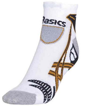 Kayano Sock White black Heren