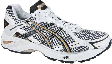 Gel Foundation 9 White Black Gold Heren Hardloopschoen