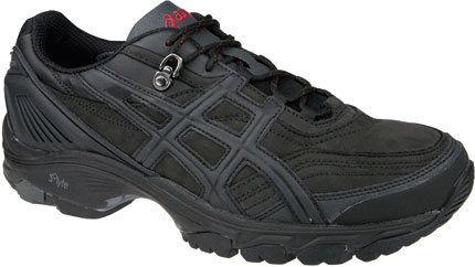 Gel Arata Black Black Red Hot Heren Wandelschoen