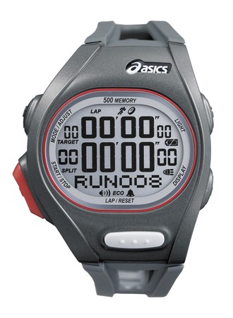 Asics : Race Super Gray Metalic Sporthorloge 