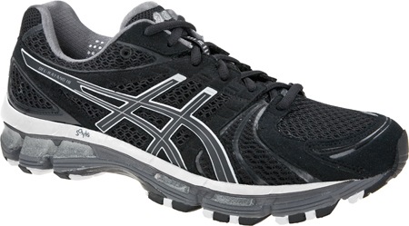 Gel Kayano 18 BlackOnyxWhite Heren Hardloopschoen