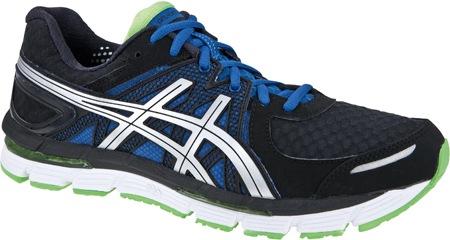 Gel Excell 33 BlackClassic BlueNeon Green Heren Hardloopschoen