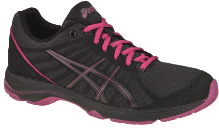 Ayami-Zone Black/Berry Dames Fitness Schoen