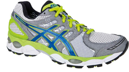 Gel-Nimbus 14 Wit/Geel Heren Hardloopschoen