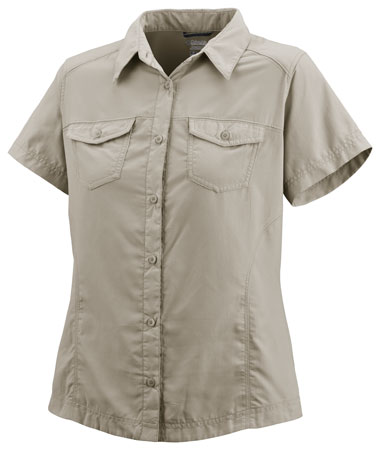 Psych to Hike Shirt Korte Mouwen Dames Fossil