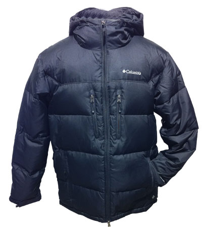 Alaskan Down Jacket Black Heren