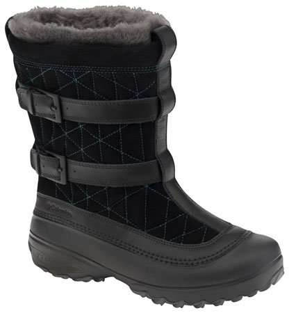 Flurry Black Enamel Blue Boots Dames