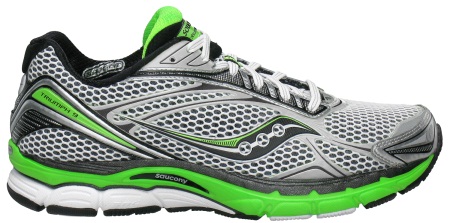 PowerGrid Triumph 9 WhiteSlime Green Heren Hardloopschoen