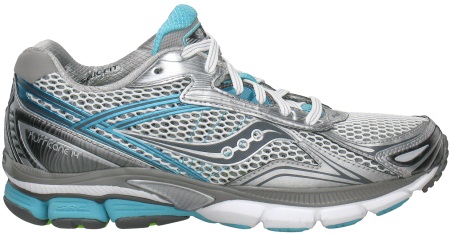 PowerGrid Hurricane 14 White/Grey/Aqua Dames Hardloopschoen