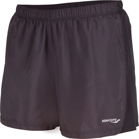 2-1 Run Short Black/Black Dames