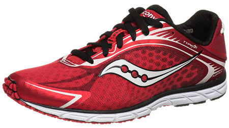Grid Type A5 Rood/Wit Heren Hardloopschoen