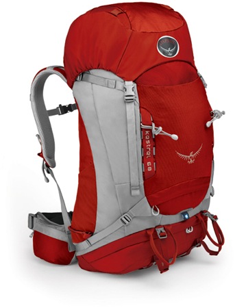 Kestrel 48 Fire Red Rugzak