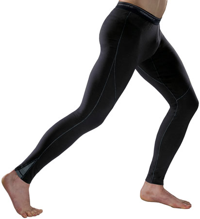 GT200 Lightweight Sprint Legging Black Pewter Heren