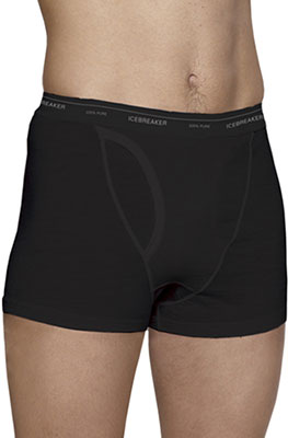 Bodyfit 150 Ultralite Boxershort With Fly Zwart Heren