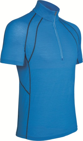 Short Sleeve Quest Zip Force Shirt Heren