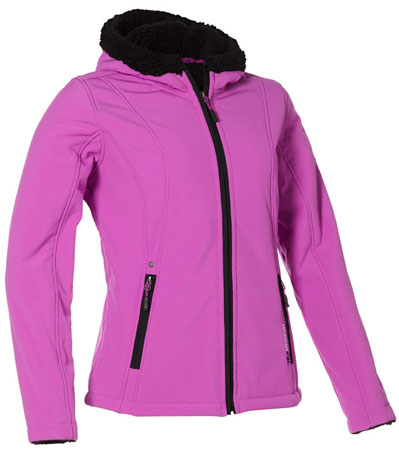 Brooks Softshell Jacket Purple Orchi Dames