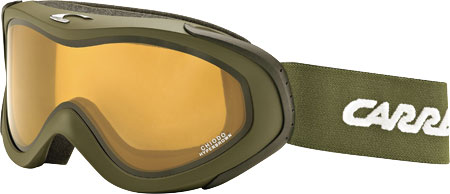 Chiodo Army Green Matte Print Light Red Polar Skibril
