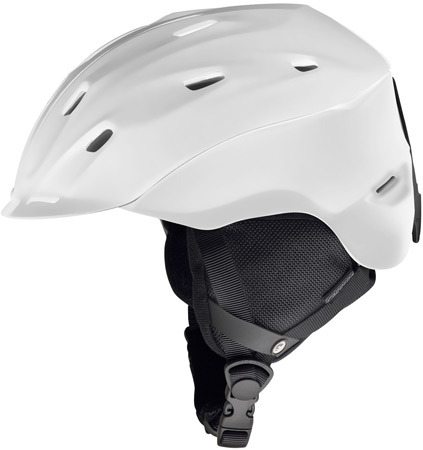 Makani Matte White Skihelm