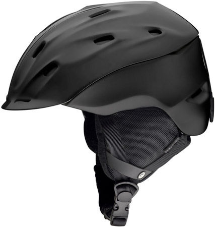 Makani Matte Black Skihelm
