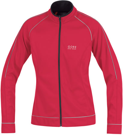 Gore : Power So Lady Jacket Light Red/Black 