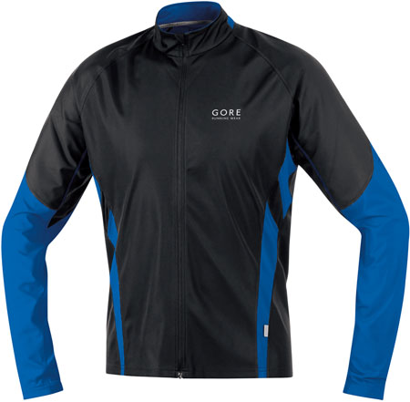 Air Softshell Shirt Black Azur Blue Heren