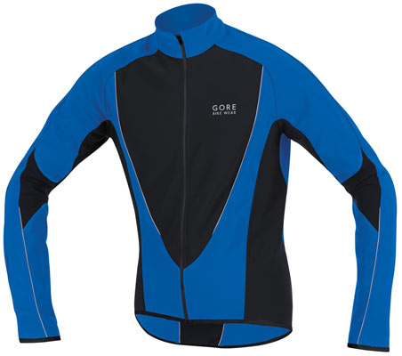 Power Softshell Jacket Azur Blue Black Heren