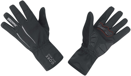 Power Softshell Neon Black Handschoen