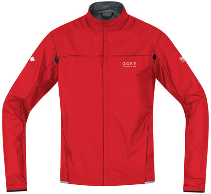 X Running Light Active Shell Jacket Red Black Heren