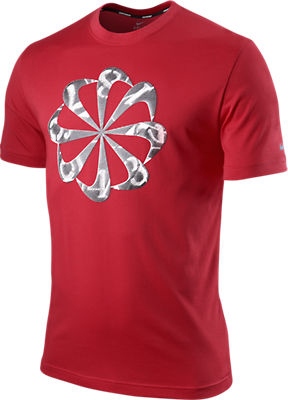 SS Cruiser T&F PW Tee University Red/Silver Heren