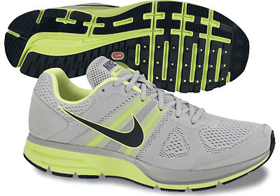 Air Pegasus+ 29 Grijs/Geel/Zwart Heren Hardloopschoen