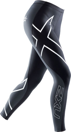 Elite Compresssion Tight Black Steel Dames