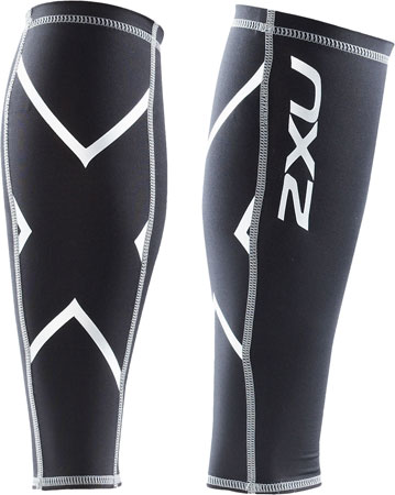 Compression Calf Guards Black/Steel Unisex