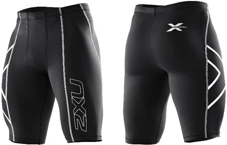 Compression Short Black/Black Heren