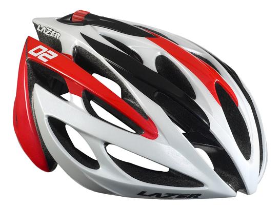 picture O2 RD Wit/Rood Race Helm
