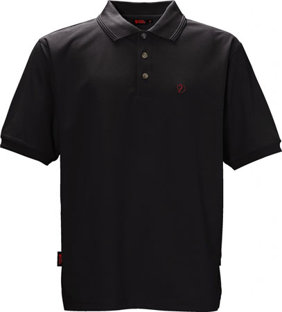 Crowley Pique Shirt Blueblack Heren