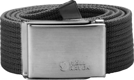 Canvas Belt Dark Grey