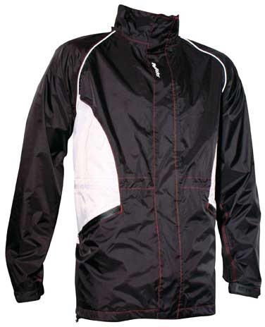 Fastrider : Regenjack Air Zwart/Wit 
